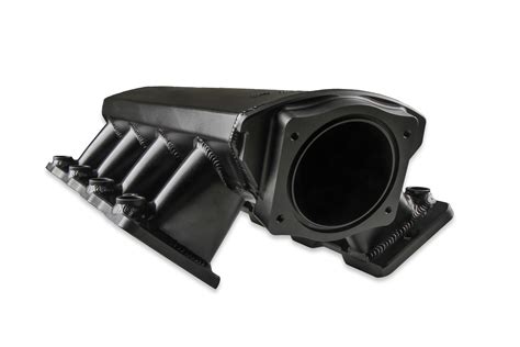 holley sniper efi low-profile sheet metal fabricated intake manifold 820102-1|holley sniper intake.